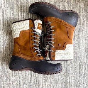 North Face lined winter boots